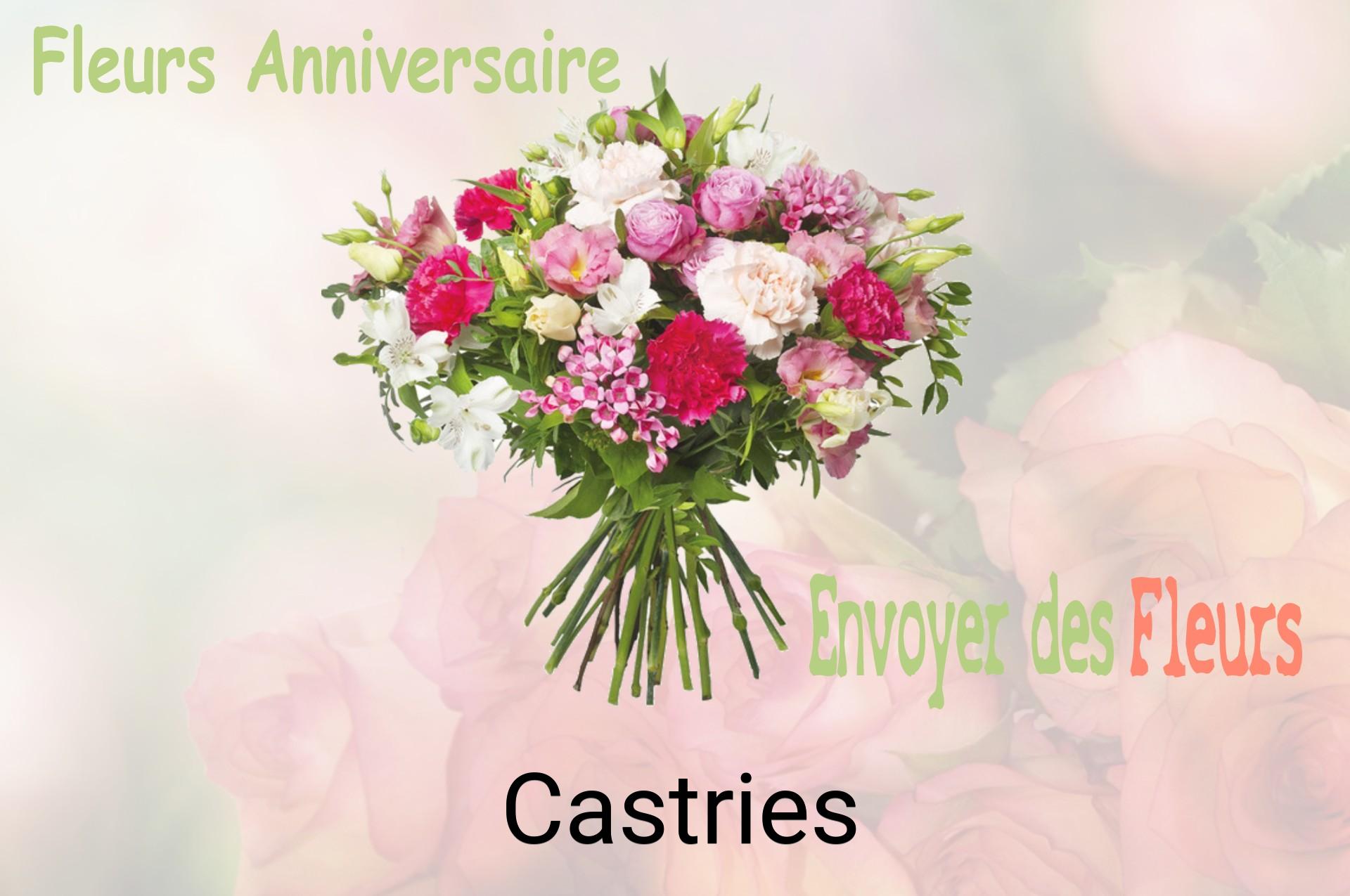Bouquet de fleurs d’anniversaire livré à Castries