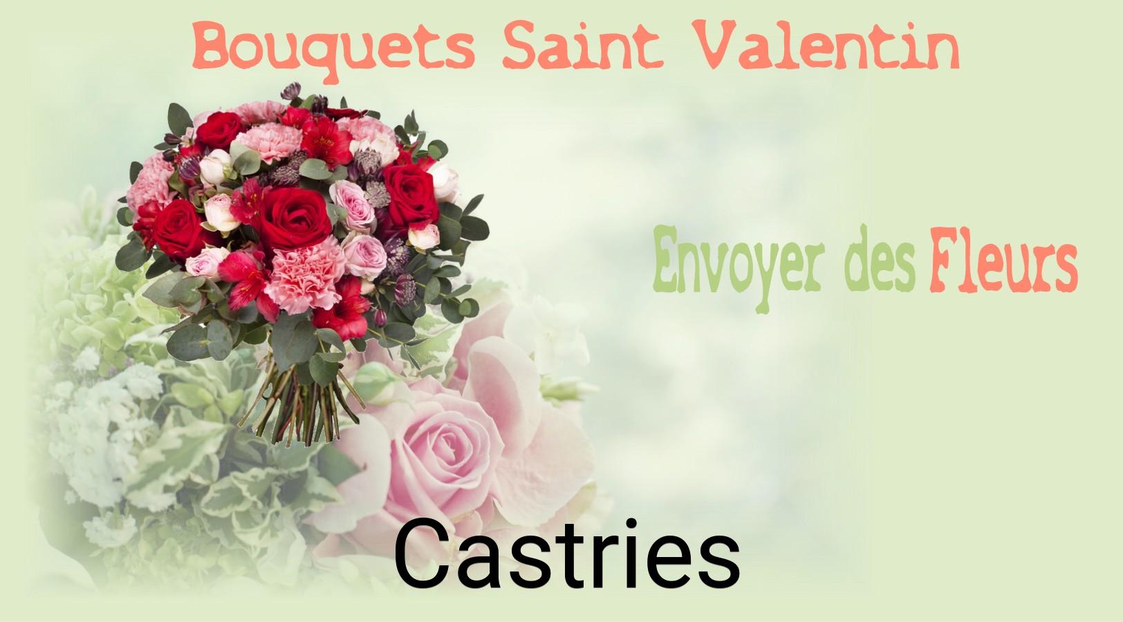 Roses de Saint-Valentin livrées à Castries